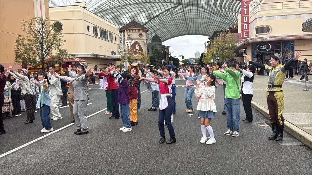 Discover U!!! Time Interactive Dance Show Celebrates Universal Studios Japan’s 25th Anniversary