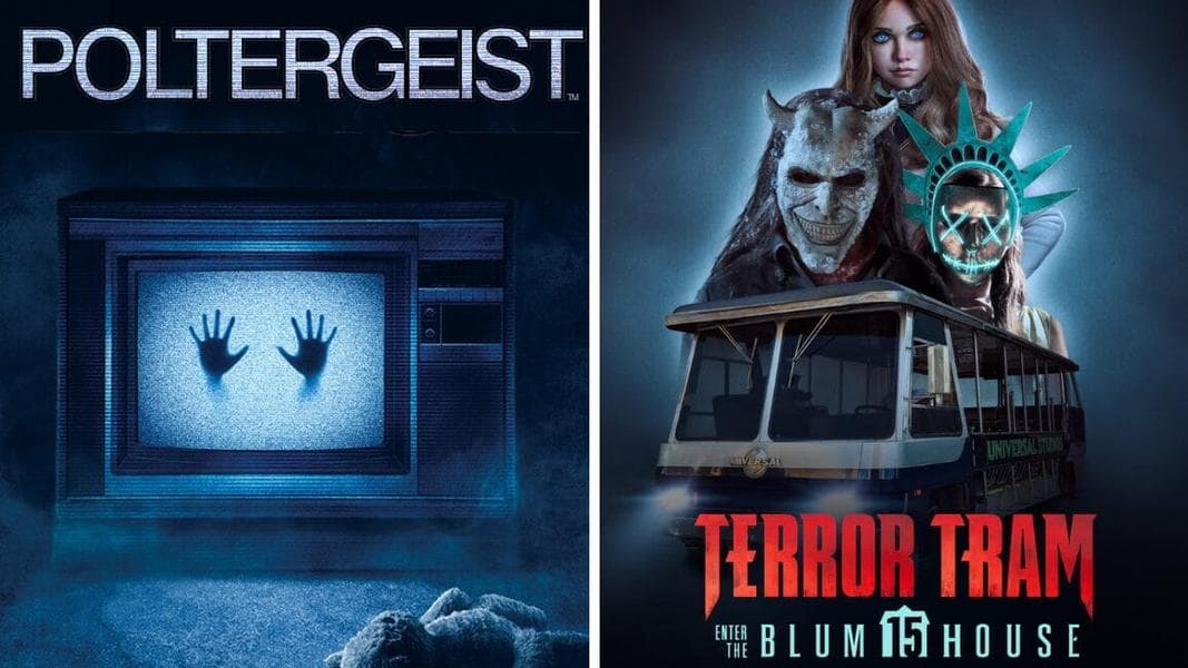 Poltergeist House, Terror Tram: Enter the Blumhouse Returning to Halloween Horror Nights 2025 at Universal Studios Hollywood