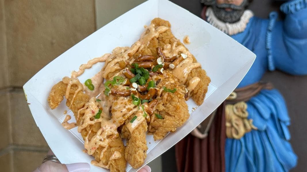 Experience the Pretzel-Textured Seaside Chicken Strips at Disney World