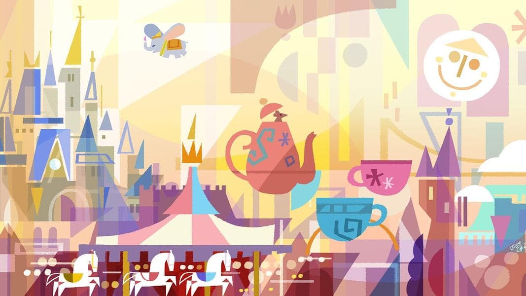 Joey Chou Shares New Art for Bay Lake Tower at Disney’s Contemporary Resort