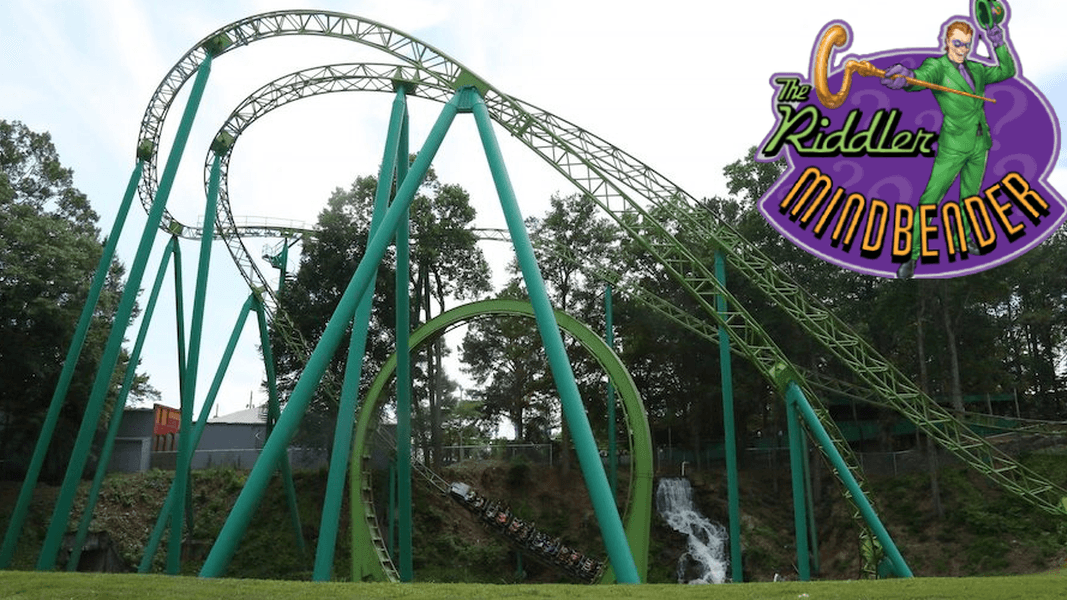 The Riddler Mindbender now open at Six Flags Over Georgia