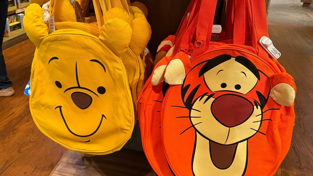 Winnie the Pooh and Tigger Big Face Tote Bags Land at Disneyland Resort