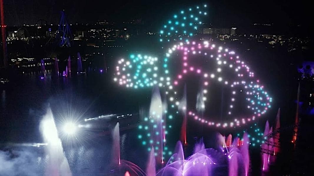 California gets another theme park drone show