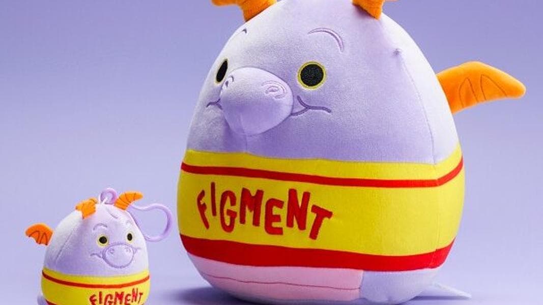 Figment Squishmallows from EPCOT Arrive on Disney Store