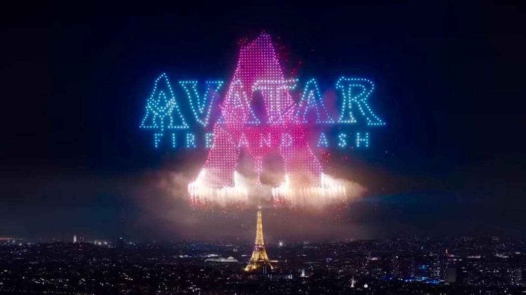 Avatar: Fire and Ash Drone Show Coming to Disneyland Paris