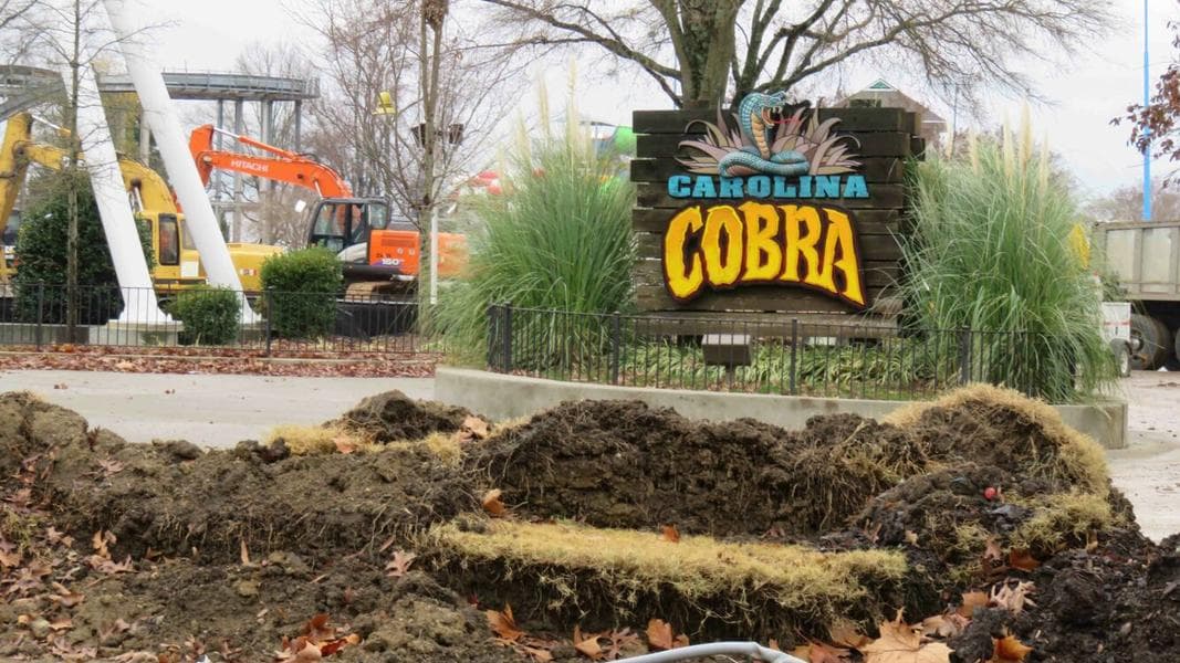 Carowinds Winter 2016 Construction Update
