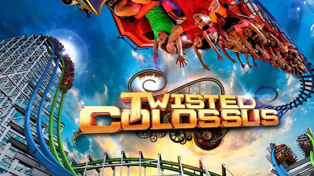 Twisted Colossus construction photos from RMC