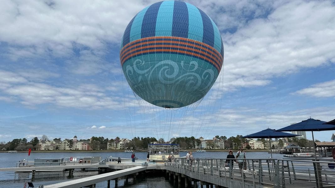 Aerophile Experience Reopens with New Balloon at Disney Springs
