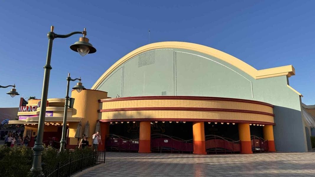 Preparations Underway for “Mickey and the Magician” Poster at Animagique Theater