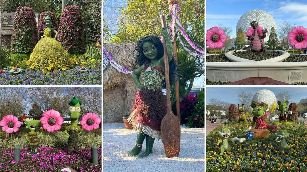PHOTOS: See All Topiaries at the 2025 EPCOT International Flower & Garden Festival
