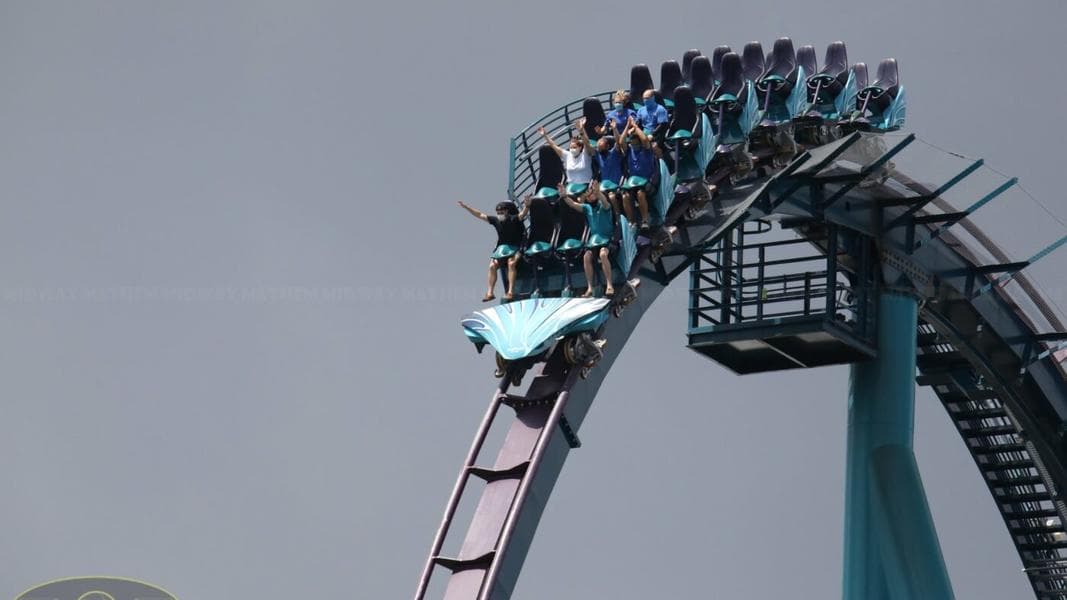 SeaWorld Orlando Tests Mako with Riders in Masks