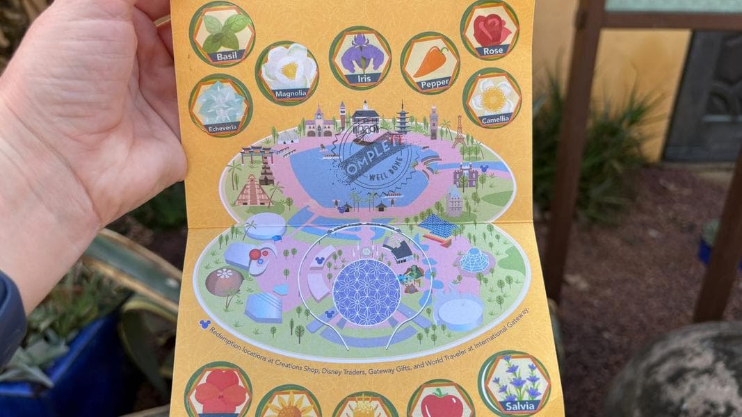 Locations for Spike’s Pollen-Nation Exploration Scavenger Hunt at 2026 EPCOT International Flower & Garden Festival