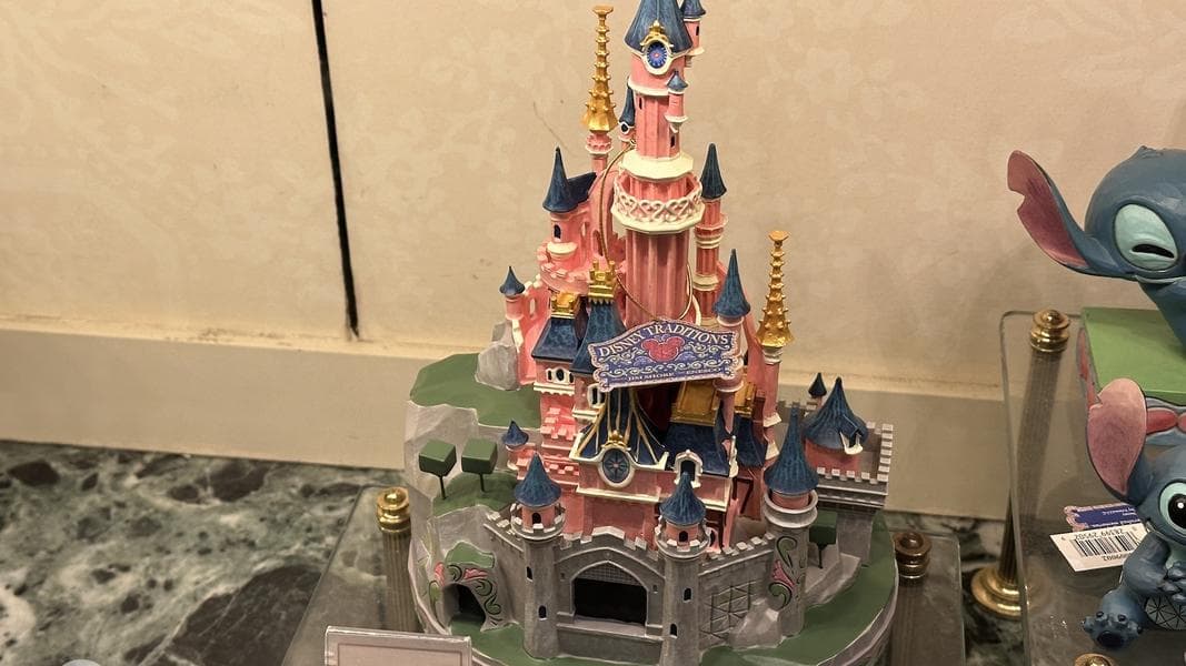 New Sleeping Beauty Castle figurine designed by Jim Shore arrives at Disneyland Paris