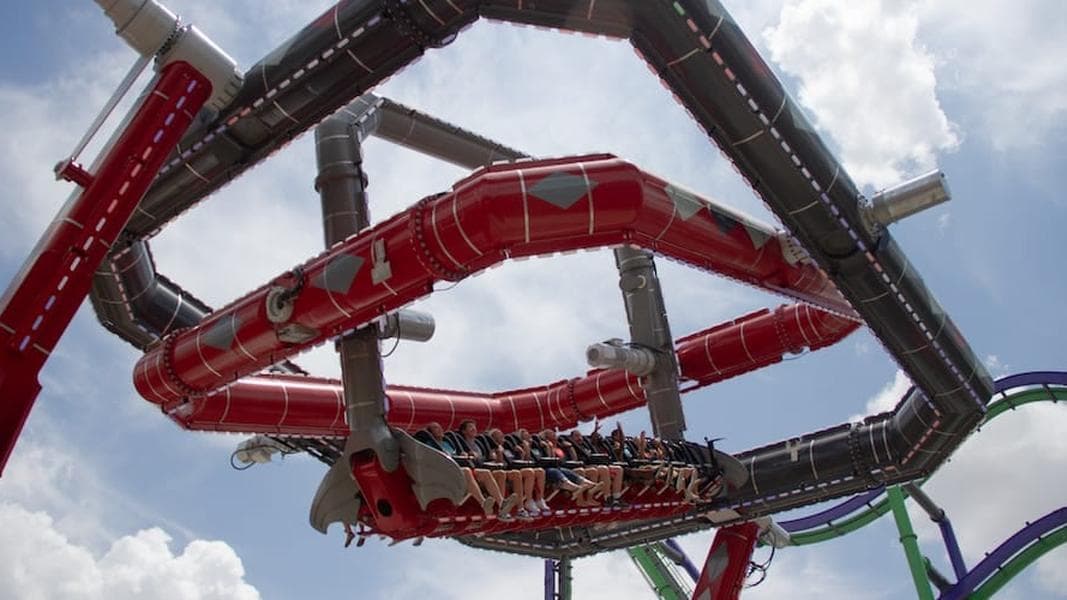 Harley Quinn Spinsanity now open at Six Flags Over Texas