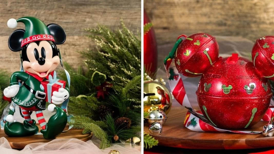 Gingerbread House Bucket, Mickey Elf Bucket, Santa Sulley Bucket, and More Holiday Souvenirs Coming to Disneyland