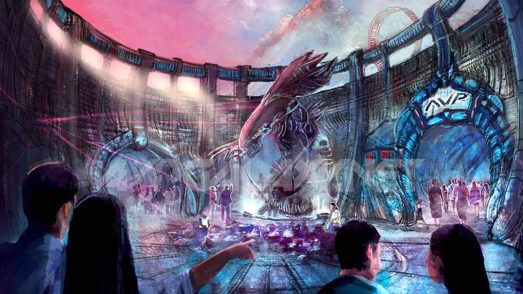 Details Revealed of ‘Alien vs. Predator’ Theme Park Land Killed By Disney