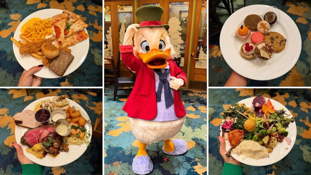 REVIEW: Dine on Holiday Food With Mickey’s Christmas Carol Characters at Storytellers Cafe