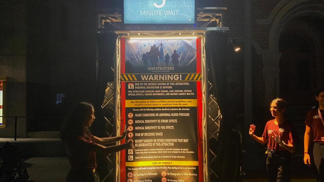 We Ain’t Afraid of No Ghost in the Ghostbusters House for Halloween Horror Nights 33