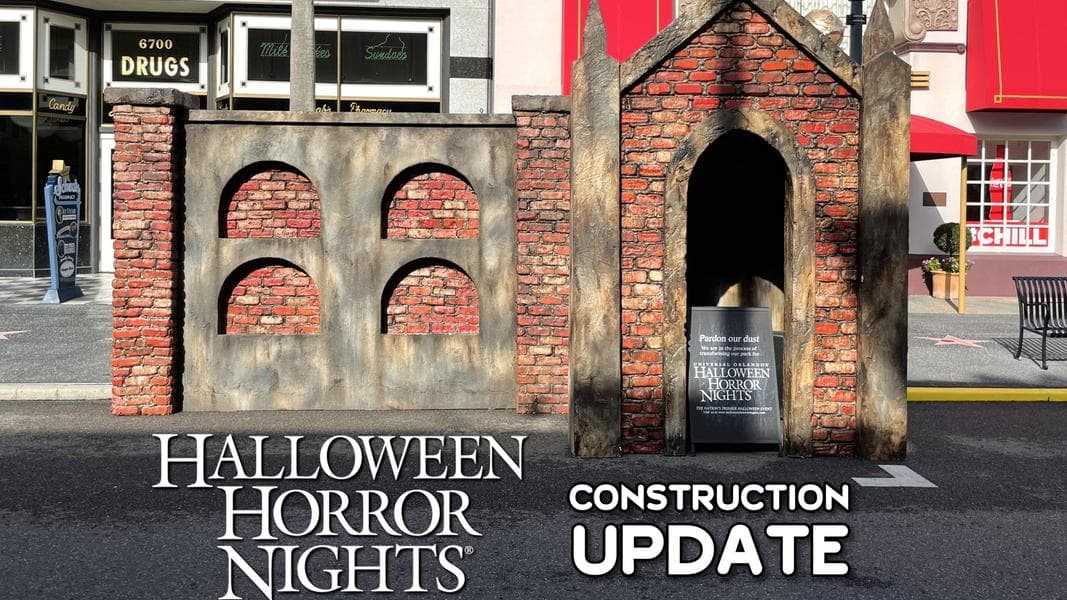 Universal Studios Florida Update: HHN Scare Zone Prep, Monsters Cafe Demolition & New Sahara Traders