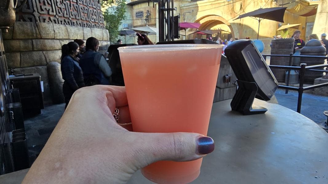 Review: Pink Milk from Star Wars: Galaxy’s Edge at Disneyland Resort