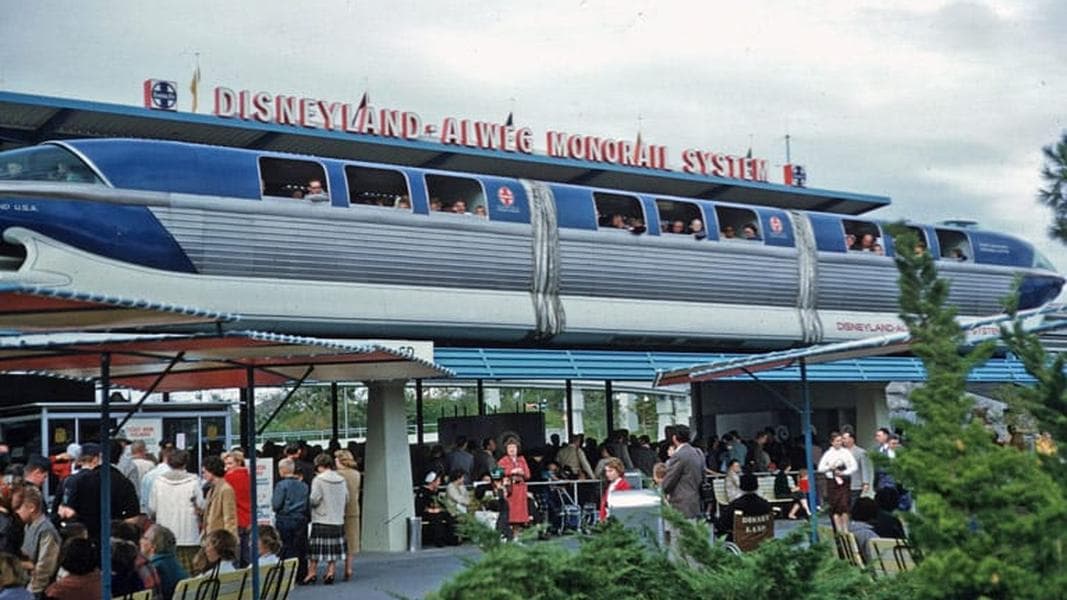 Disneyland and Disney World Attractions Then and Now