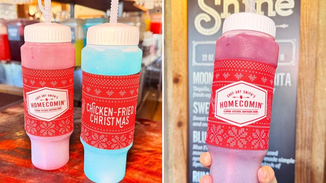Souvenir Christmas Bottle Returns to Chef Art Smith’s Homecomin’ at Disney Springs