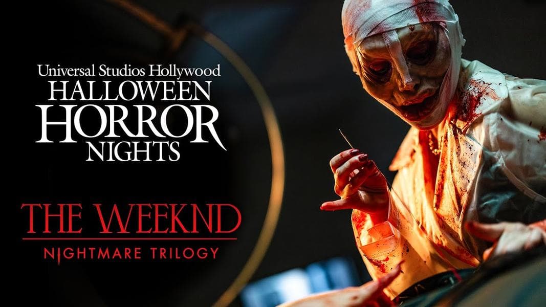 BREAKING: The Weeknd: Nightmare Trilogy Haunted House Announced for Halloween Horror Nights 2024 at Universal Studios Hollywood