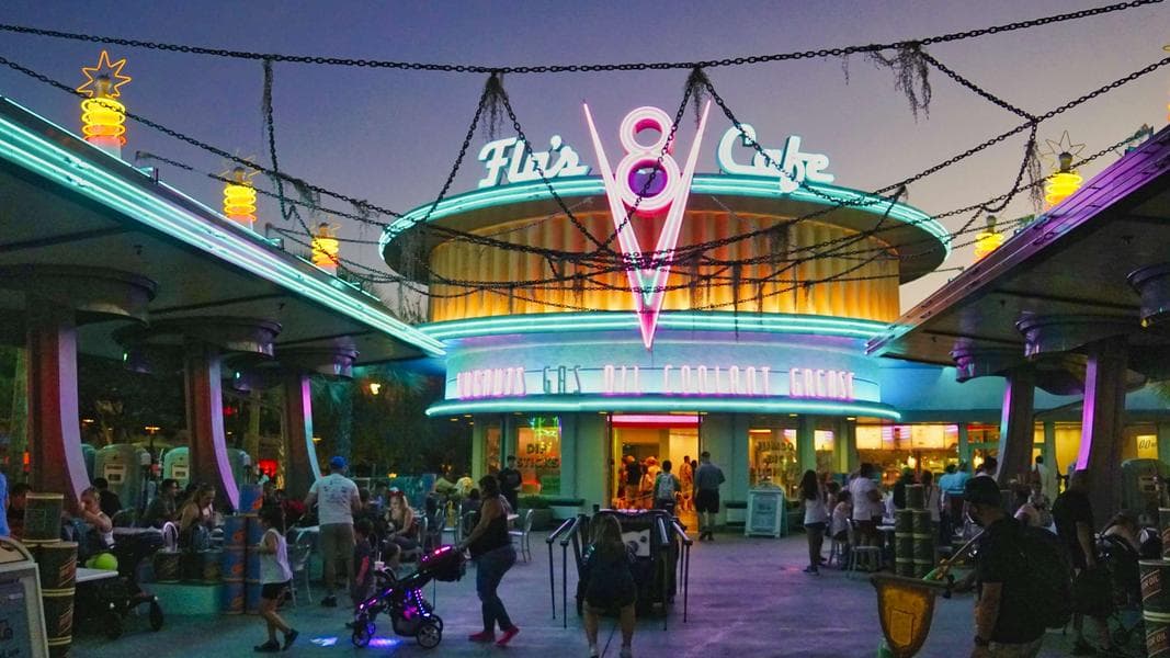 PHOTO REPORT: Disneyland and Disney California Adventure 8/28/21 (New Lights at the Hub, More Halloween Decor, New Monorail Sign, and More)