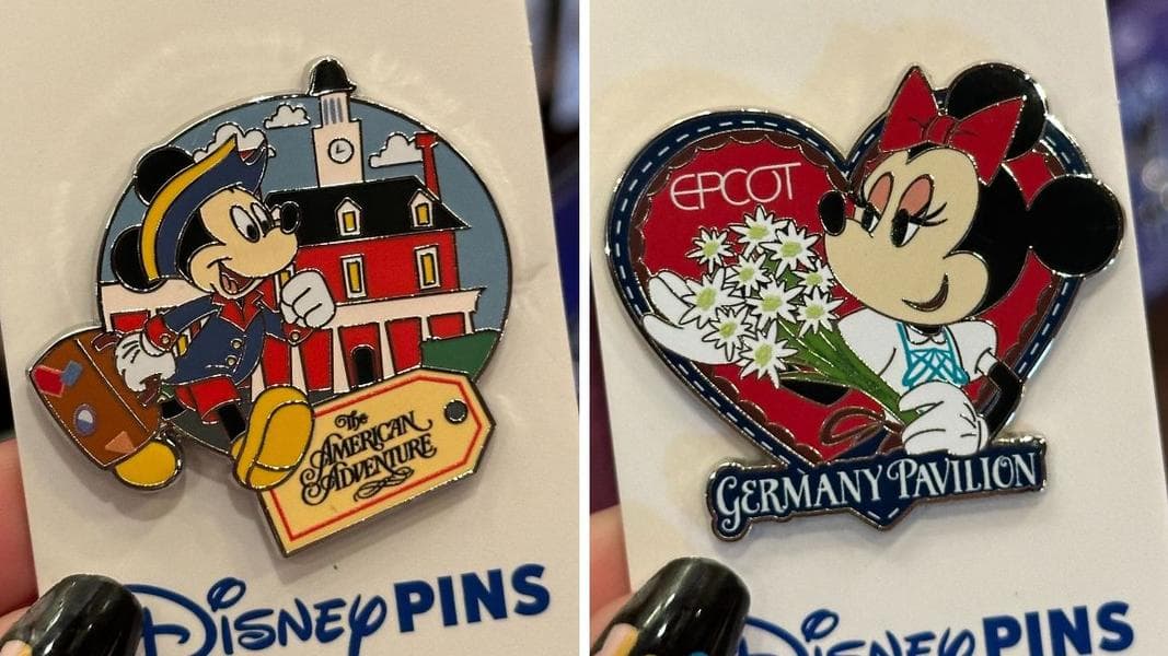 More New World Showcase Pins Available at Walt Disney World Resort