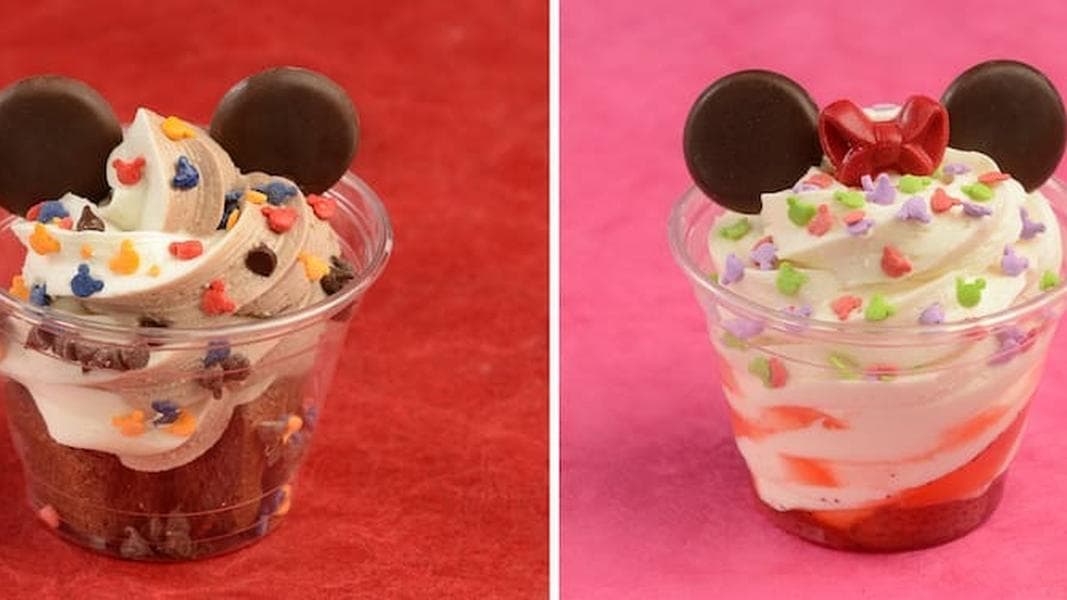 New Mickey & Minnie Sundaes, Strawberry Shortcake Croissant Roll, and More Seasonal Summer Dishes Announced for Walt Disney World Resort