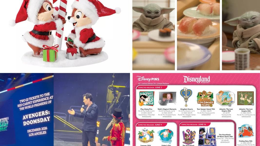Halfway to Christmas: Mickey, Minnie, and Chip ‘n Dale Department 56 Christmas Figures Already Released Online – in Today’s Daily Recap for 5/31/2026