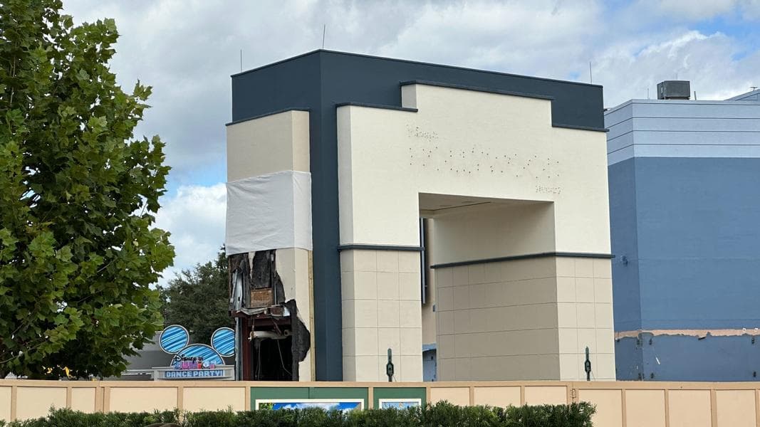 Demolition Begins on Disney’s Hollywood Studios Archway