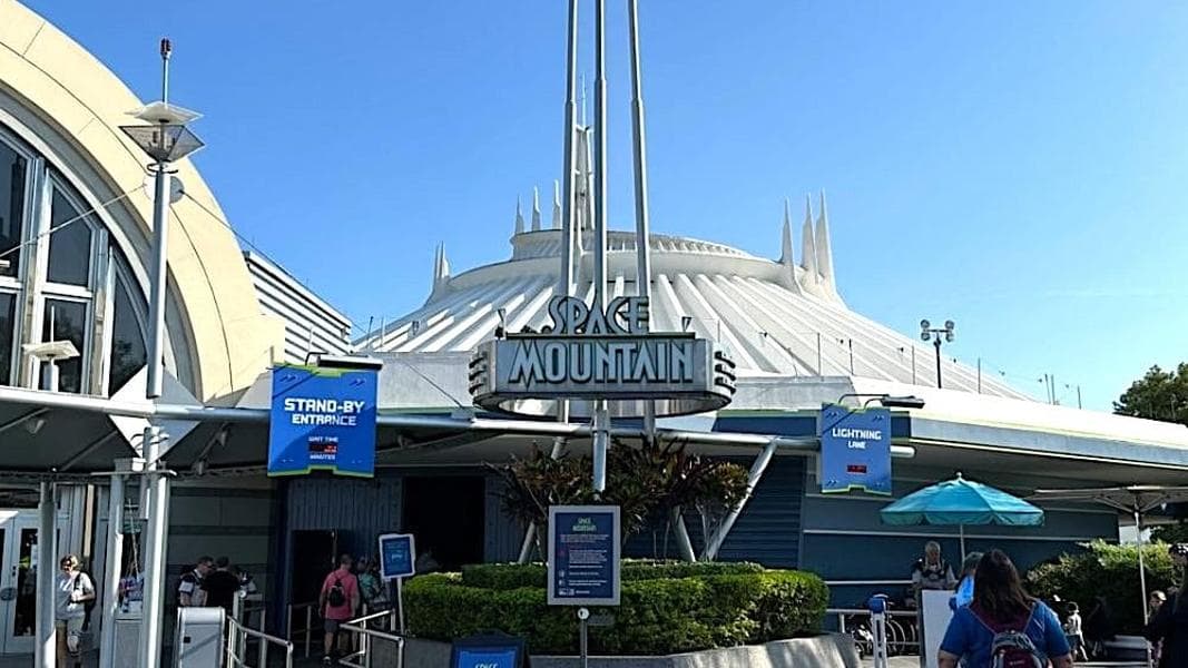 Space Mountain at Magic Kingdom Tests New Single Rider Queue