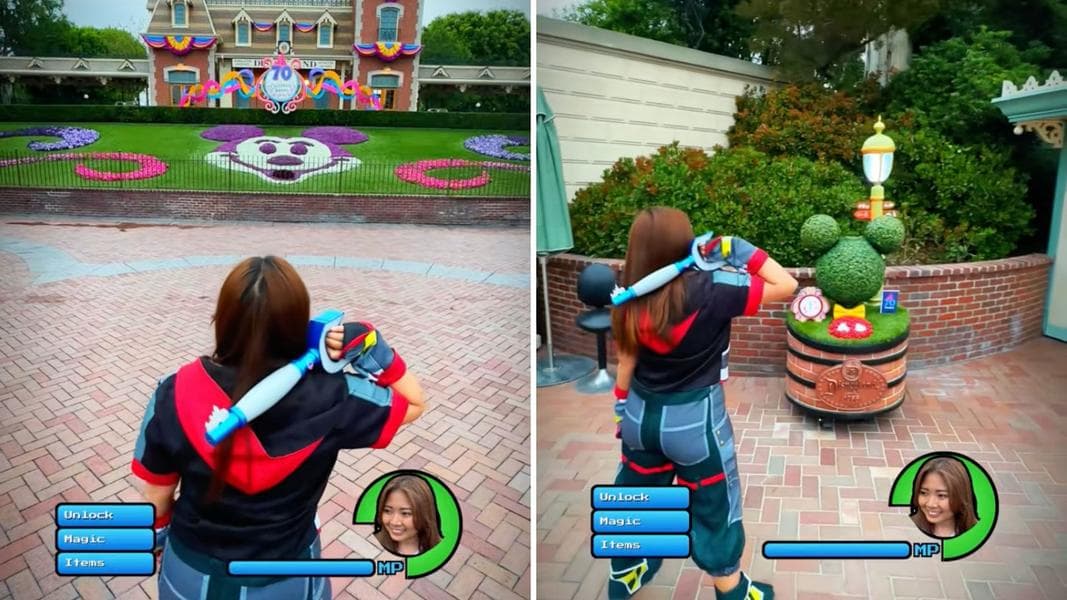 VIDEO: Disney References Kingdom Hearts Video Games in Key to Disneyland Social Media Post