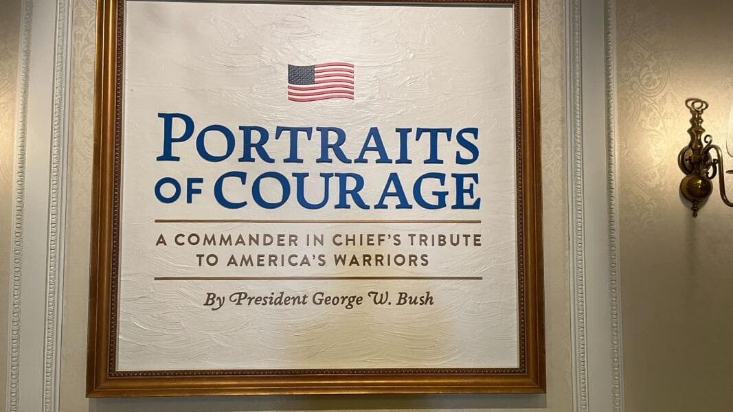 President George W. Bush’s ‘Portraits of Courage’ Exhibit Now Open at EPCOT