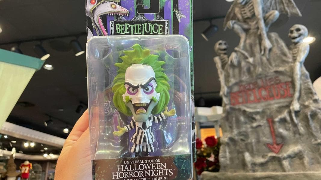 PHOTOS: Halloween Horror Nights Beetlejuice Collectible Figurine Available at Universal Orlando Resort