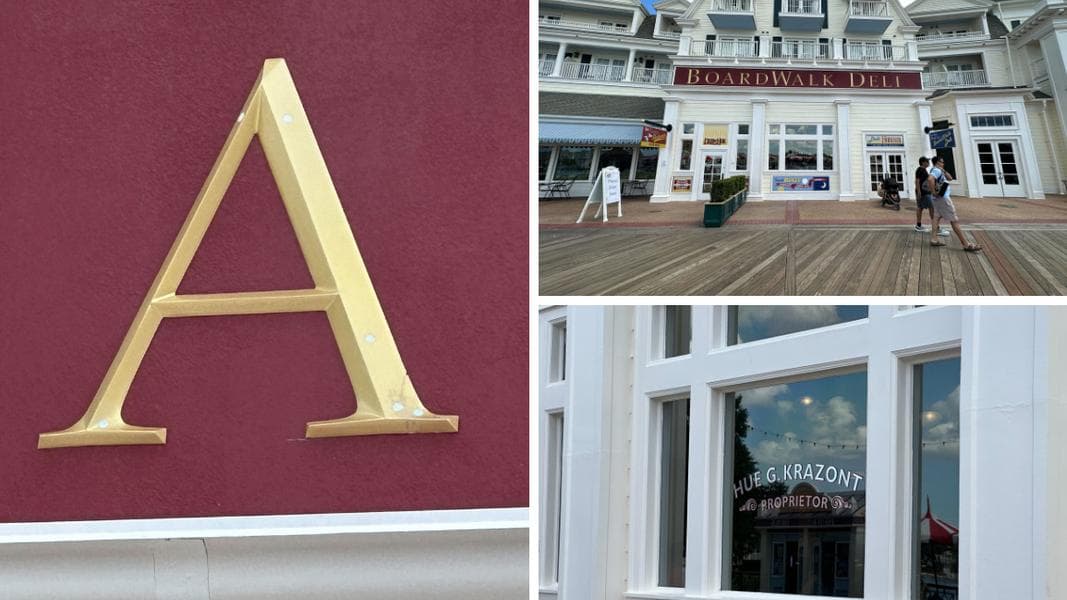 PHOTOS: Scaffolding Down at BoardWalk Deli, Small Holes and More Signs of Refurbishment Now Visible