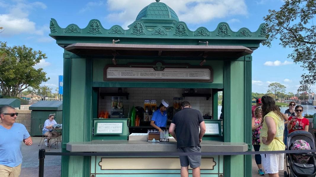 PHOTOS: Les Vins Des Chefs De France Reopens With New Kiosk at EPCOT