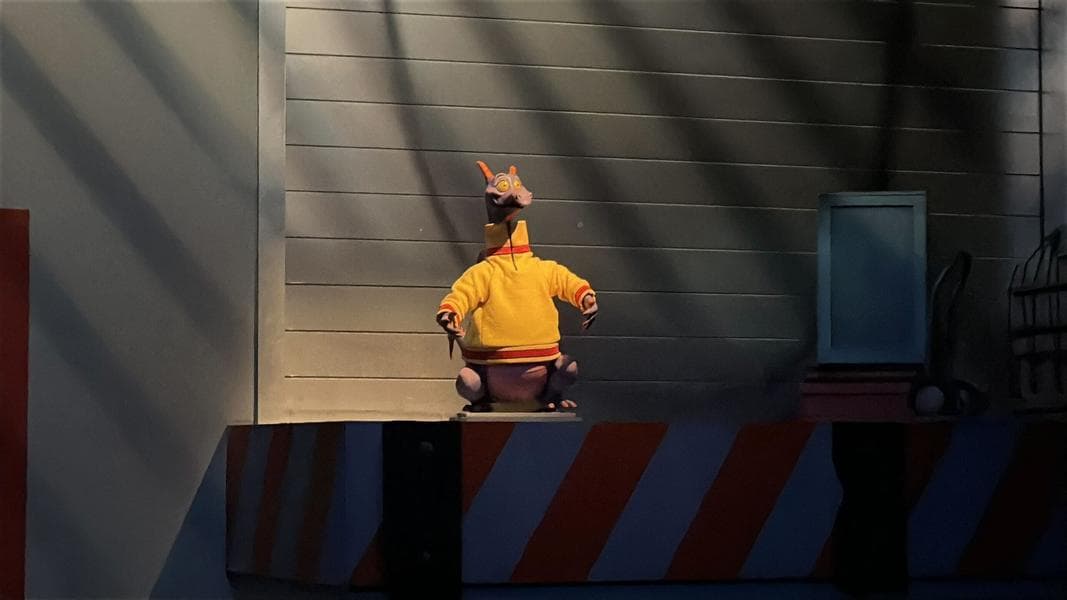 Figment Animatronic on Journey Into Imagination Replaced with Limited Movement Figure