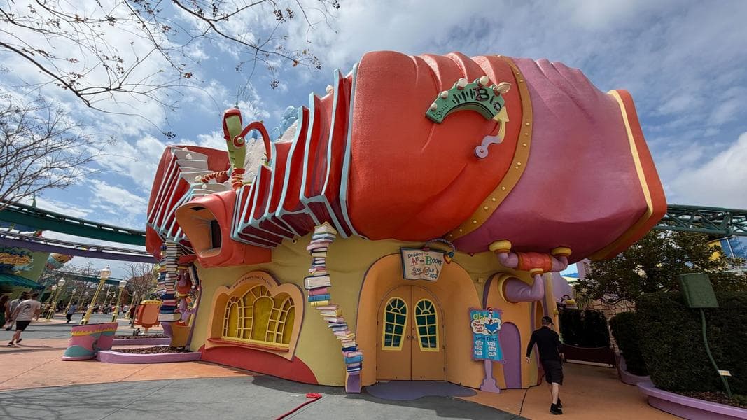All the Books You Can Read Bookstore Currently Closed at Islands of Adventure