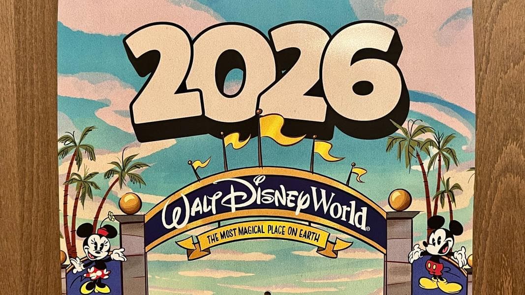 Walt Disney World Annual Passholders Get Free 2026 Calendar and Stickers in Mail
