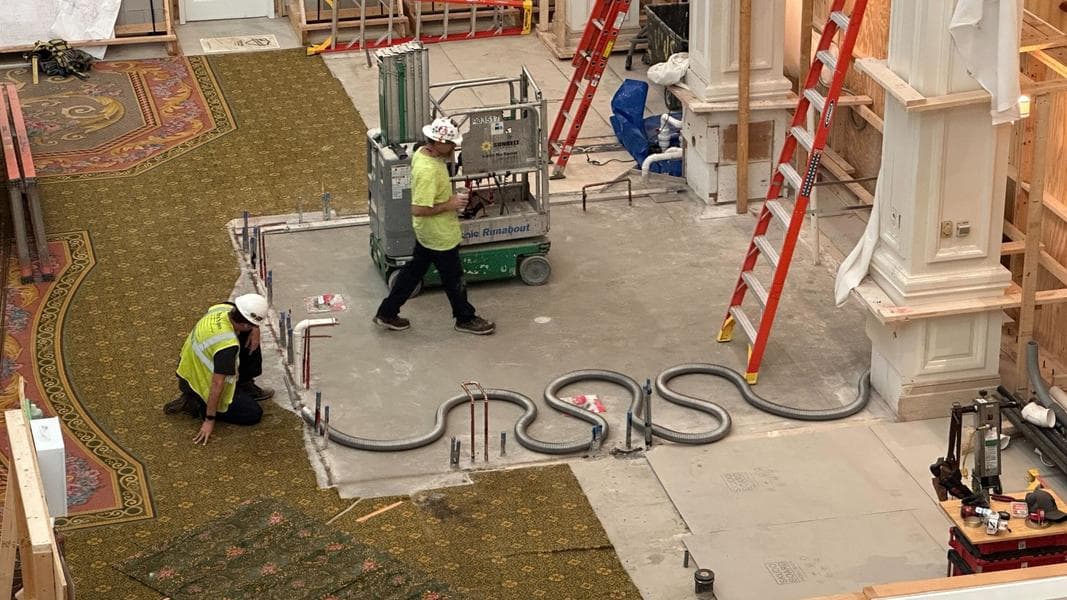 PHOTOS: Concrete Poured for New Lobby Bar Foundation at Disney’s Grand Floridian Resort
