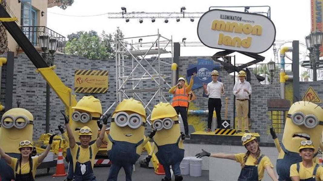 Universal Studios Singapore breaks ground on Minion Land