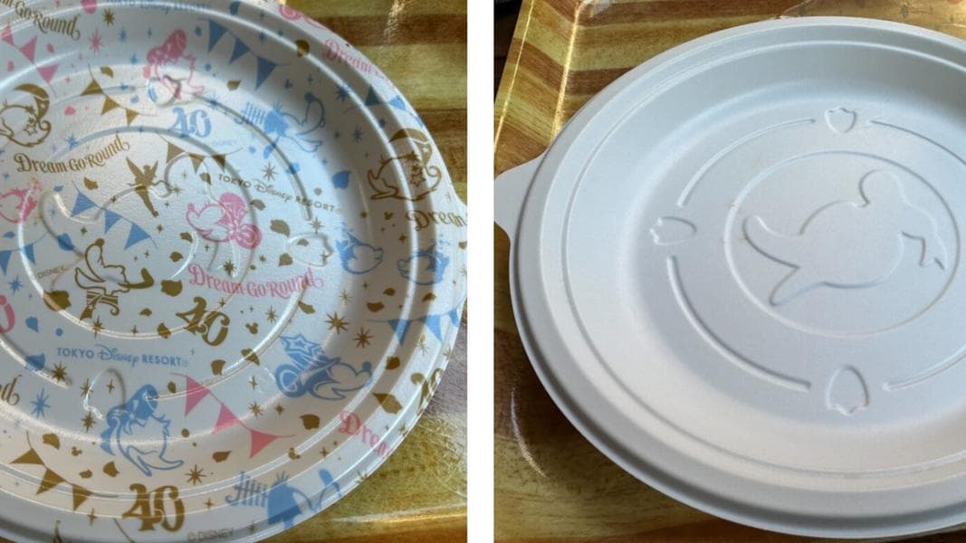 Special Recyclable Character Plates with Removable Themed Film Introduced at Tokyo Disneyland