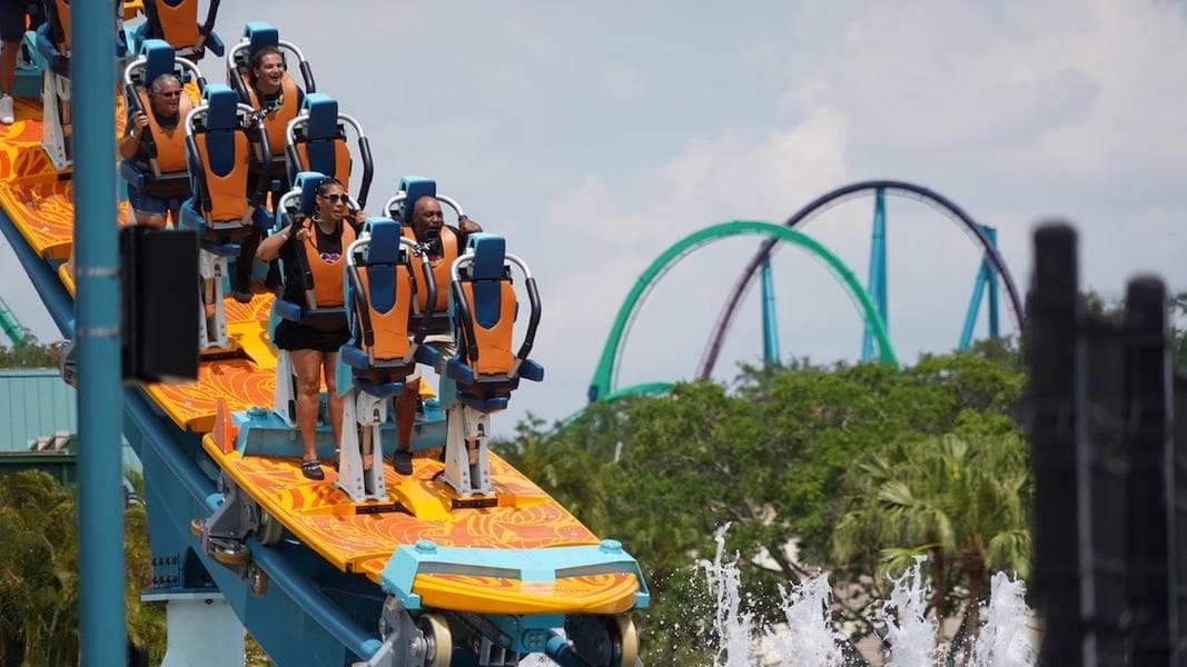 Pipeline: The Surf Coaster now open at SeaWorld Orlando