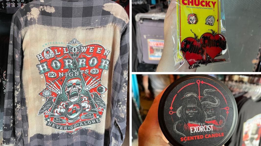 PHOTOS: New Chucky, The Exorcist: Believer & More Halloween Horror Nights Merchandise Available Now at Universal Orlando Resort