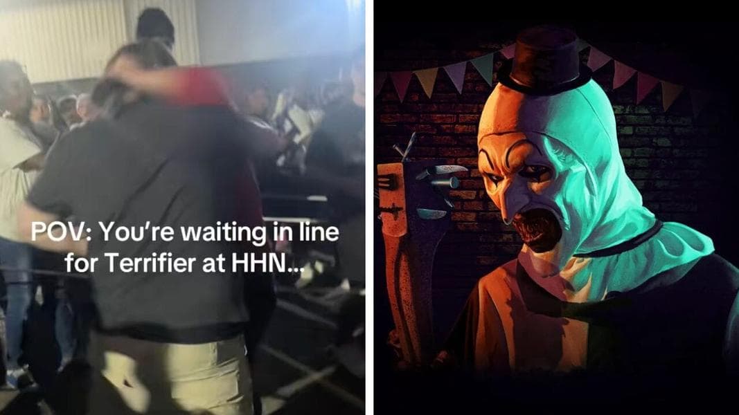 Terrifying Tales from the Terrifier Queue: Guest Posts Fight Video from Halloween Horror Nights