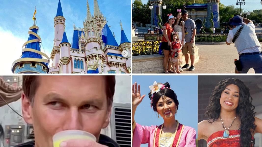 WDWNT Daily Recap (4/7/21): Maskless Photos Welcomed a Day Early, First 50th Turret Decoration Comes to Cinderella Castle, Mulan and Moana Return, Tom Brady “Enjoys” Blue Milk, and More