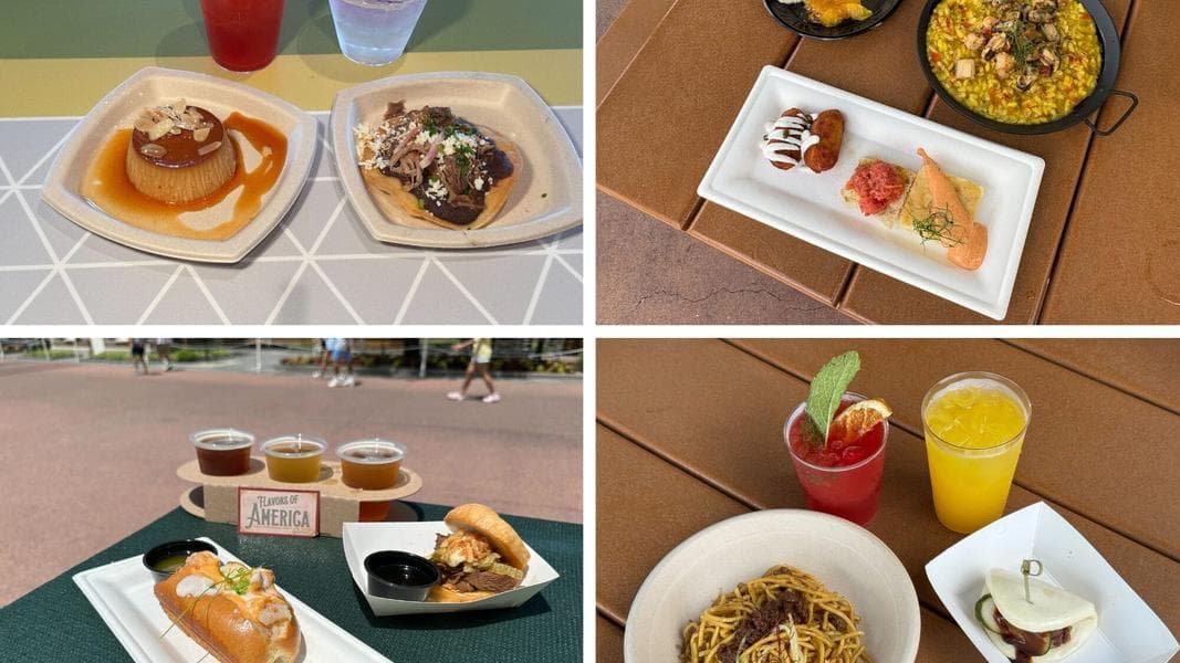 ALL Food & Beverage Items Available at the 2025 EPCOT International Food & Wine Festival