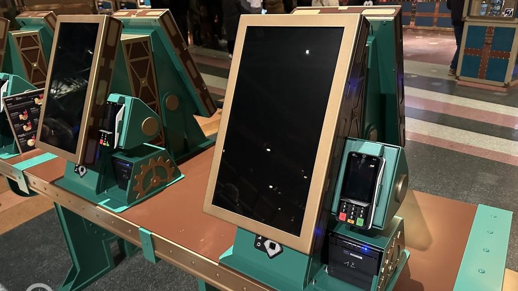 New self-serve kiosks at Café Hyperion
